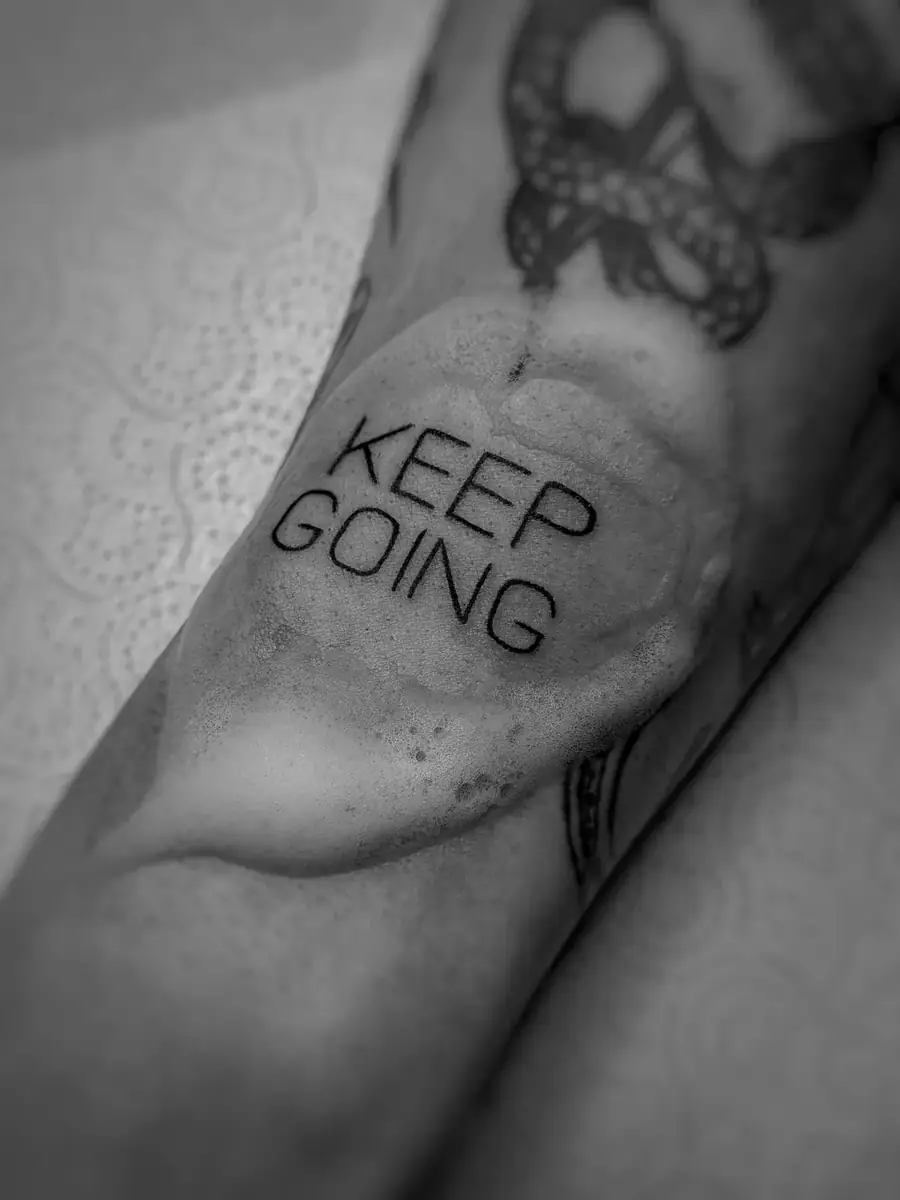 keep going — nadgarstek
